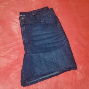 Maurices High Rise Denim Short